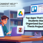 Top Apps That Help Students Stay Organized During Thesis Projects